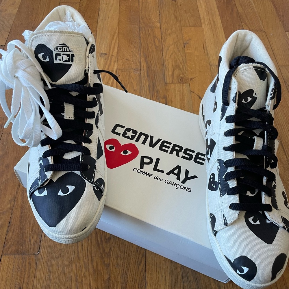 RARE🔥 CONVERSE X COMME DES GRACON PLAY♥️ - Picture 2 of 8